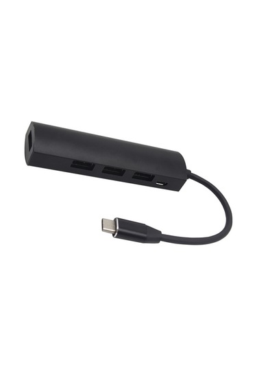 Fastbuy Usb-c 3.1 Hub 4 Portlu - 1xusb3.0, 3xusb2.0 - Mikro Usb Besleme - Hızlı Veri Aktarımı - Jw331 Siyah