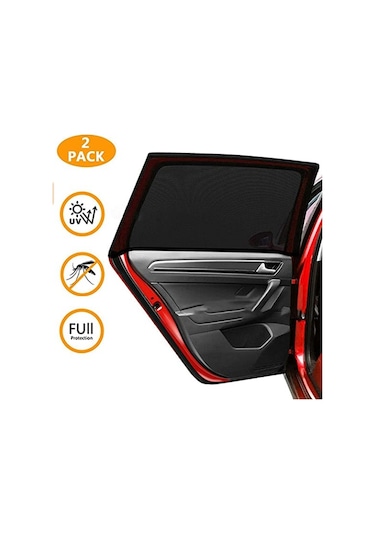 2 Adet Araba Oto Yan Cam Güneşlik Perdesi