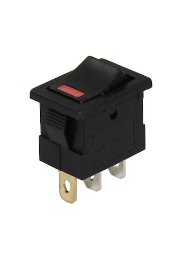Ic-118a Mini Işıklı 12 Volt Ledli Anahtar