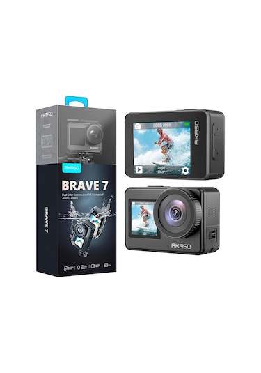 Akaso Brave 7 4k Aksiyon Kamera Ve Süper Aksesuar Seti