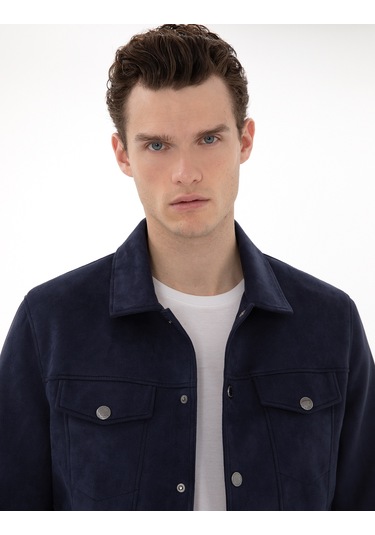 Pierre Cardin Erkek Lacivert Deri Mont-kaban 50312346-200 Lacivert