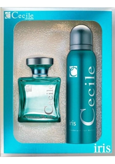 Cecile İris Kadın Parfüm EDT 100 ML + Deodorant 150 ML