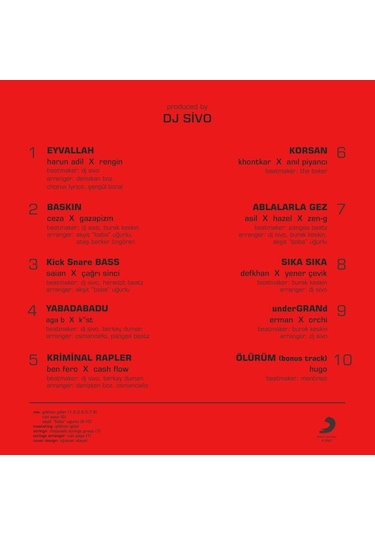 Dj Sivo - Griot Ltd Edt Plak
