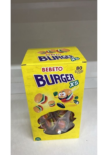 Burger Xs Jelibon 80 Adet