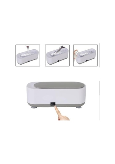 Yüksek Titreşimli Çok Fonksiyonlu Temizleme Makinesi Usb Beyaz