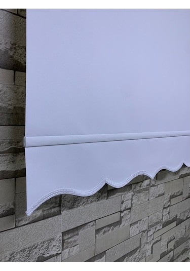 Beyaz Renk Mat Stor Perde Alüminyum Kasa Tüm Ölçülerde