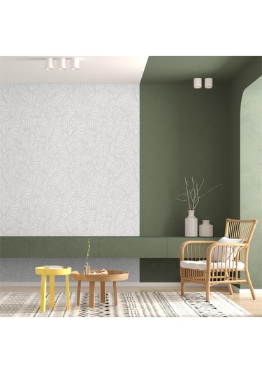 Duka Duvar Kağıdı Leaves Dk.28100-1 10 M2 Renkli
