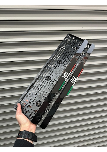 Vipplaka Fiat Uyumlu Ortası Mat Plakalık