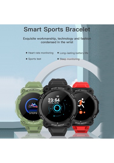 Singree Fd68 Akıllı Spor Saati 1.44" Dokunmatik Ekran