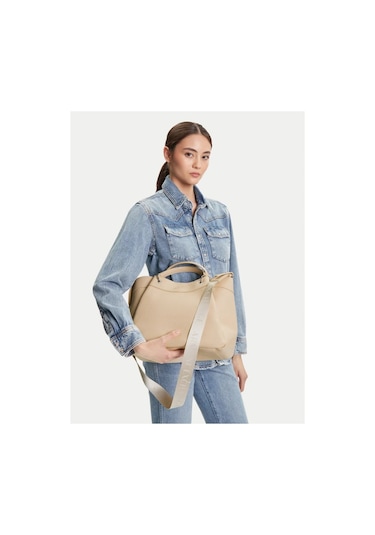 Armani Exchange Kadın El Ve Çapraz Askılı Çanta 942910cc783 Bej