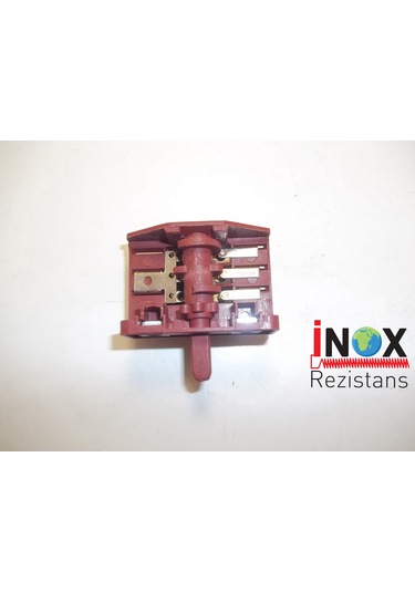 Çevirmeli Polyemit Fırın Anahtarı Üçlü Soketli