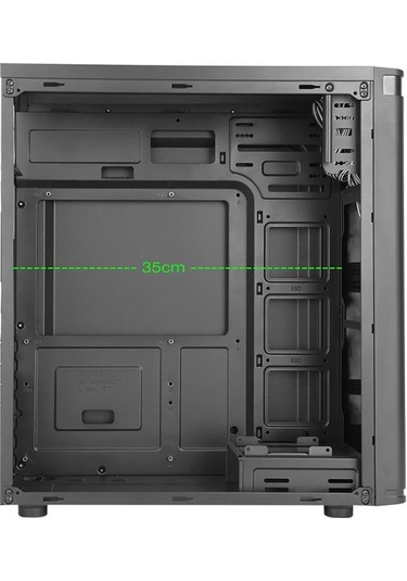 Frısby Fc-2910b 300w 1x120mm Fan Usb 2.0 Midi Tower Siyah Kasa