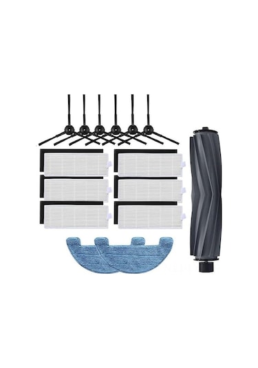 Osojı 950 990 680 870 Robot Süpürge Parçaları - Ana Fırça, Yan Fırçalar, Mop Ve Filtre Seti - Performansı Koru