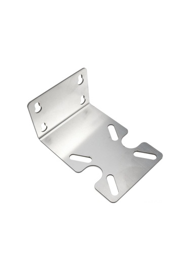 Youtek Stainless Steel Su Filtresi Kasa Braketi - Hava Ve Fırtına Dayanıklı, Duvar/potaya Montajlı, Sağlam Bağlantı Sağlar Vidalı Yok Gümüş