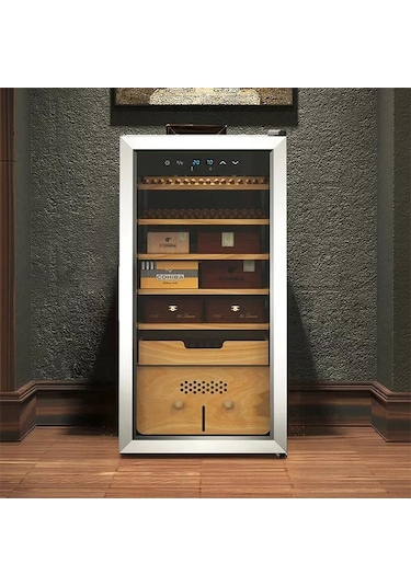 Berfmann Elektronik Humidor Puro Dolabı 574 Puro Kapasiteli