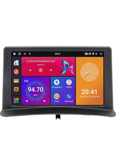 Renault Clio 3 Android Multimedya Sistemi 2008-2012 Crv4451xp