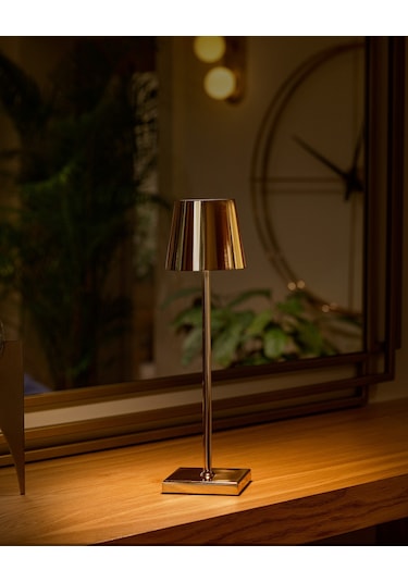 Madame Coco Bonar Dokunmatik Abajur Abjr000000001510x10x38 Cm-gold Diğer