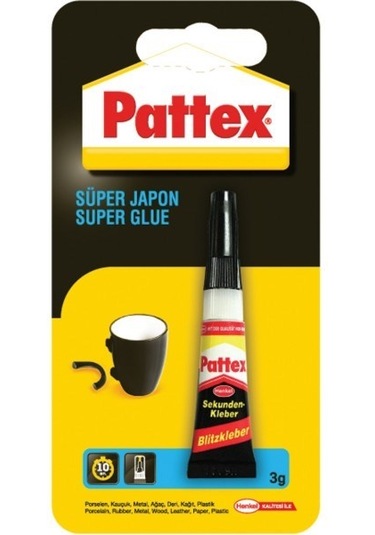 PATTEX YAPISTIRICI JAPON SÜPER 3 GR  (40 Adet)