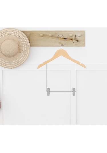 Suntek Magideal Ahşap Takım Elbise Askıları Pantolon Çocuklar-için