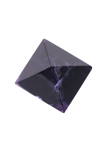 Kangvka 3cm Doğal Ametist Piramit: Ev Dekorasyonu, Hediye Ve Kağıt Ağırlığı - Kutsal Ve Faydalı Kristal