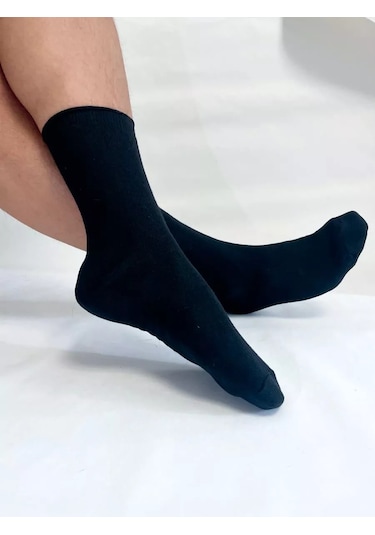 Mark Egr 20 Çift Yüksek Pamuklu Çorap Seti 226914014 Siyah