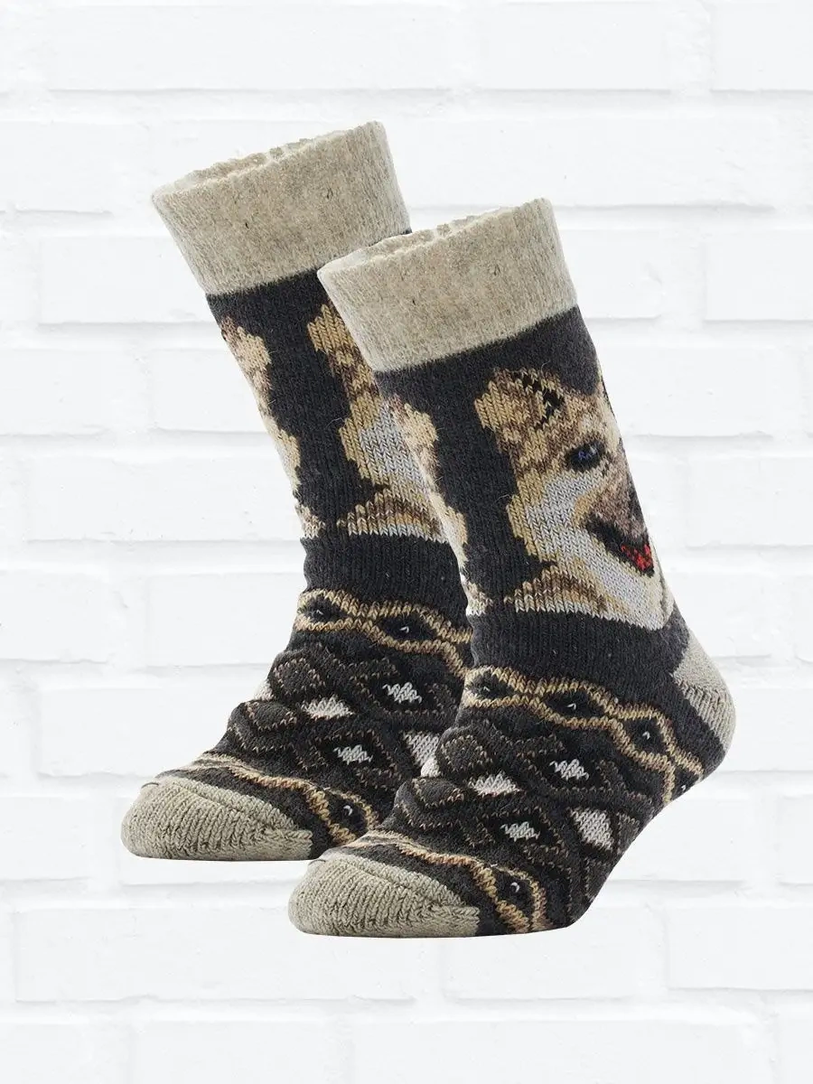 Nakın Yünlü Sıcak Çoraplar Kış İçin 1 Çift Hediye 123189949 Siyah