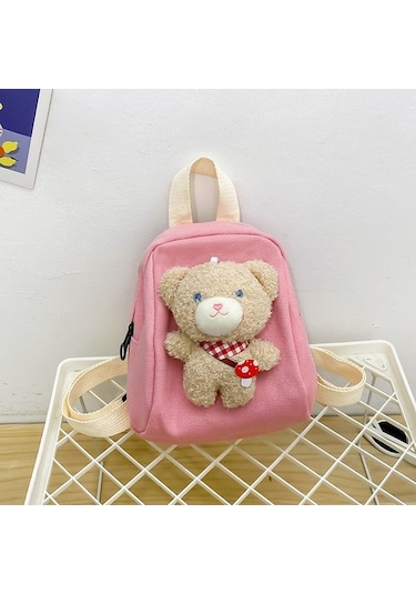 Sevimli Çizgi Çocuk Okul Çantası Cj6h10 Çok Renkli