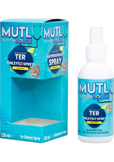 Mutlu Doktor Ter Önleyici Sprey Deodorant 150 ML
