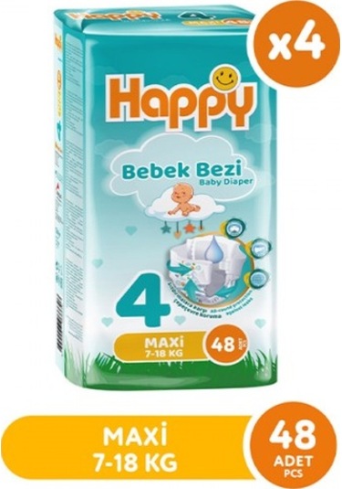 Happy Bebek Bezi Maxi 4 No 192'li