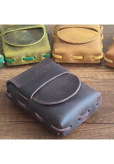 Sumerian Leather Craft  Deri Sigara Kılıfı Kahverengi