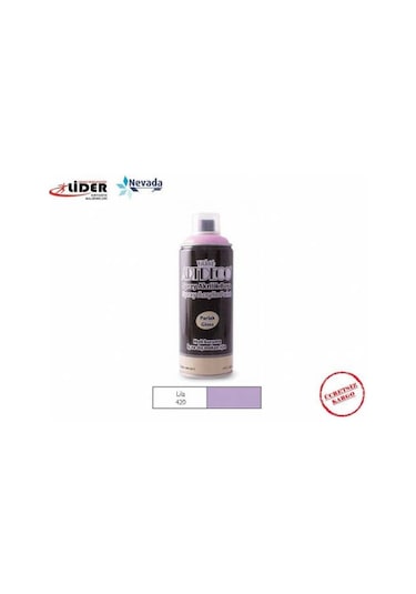 Artdeco Akrilik Sprey Boya 400 Ml Lila  Y-400-420