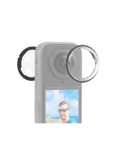 Wondernest Insta360 X4 Puluz Rotasyon Yeni Kapak Pc Lens Koruyucu Şeffaf Çok Renkli