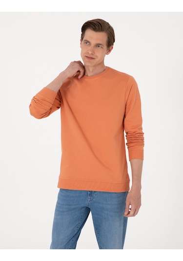 Pierre Cardin Erkek Somon Sweatshirt 50314054-vr047 Somon