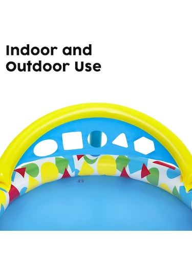 Bestway 47" X 46" X 18"/1.20m X 1.17m X 46cm Splash & Learn Kiddi