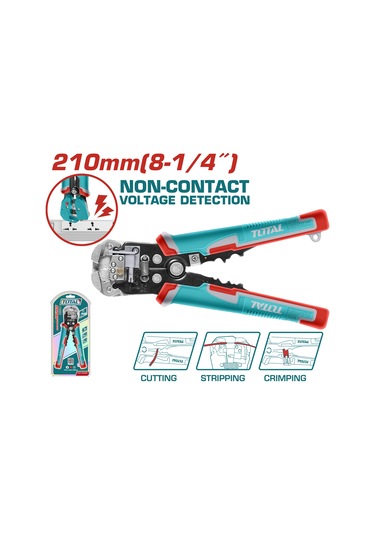 Total Voltaj Algılayıcılı Otomatik Kablo Soyma Tht152429