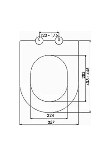Nkp Grande Thermoplast Yavaş Kapanan Klozet Kapağı - Nkp0347