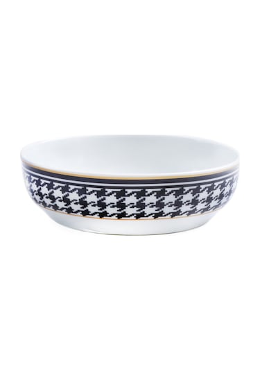 Zm Decor Siyah Inci Kase 18 CM