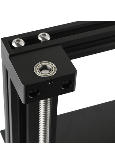 Xiyyadms 3d Yazıcı Z-eksenli Metal Bearing Tutucu, Siyah, Somun Ve Madalya Dahil, 4x3.1x1.8cm Boyutlu