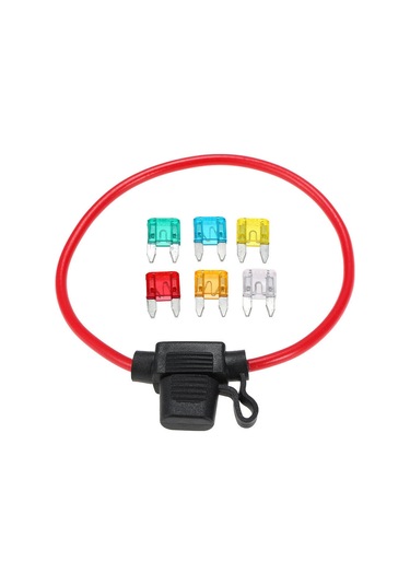 Jms Araba Otomotiv Hat İçi Mini 12V 30A 6 Sigortalı Blade Sigorta Tutucu