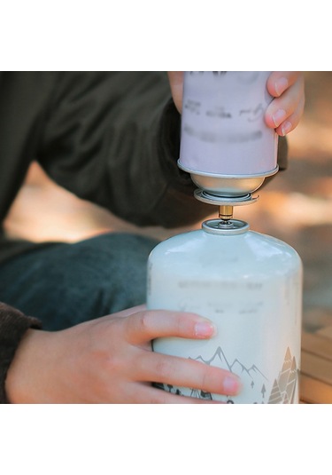 Yuntech01 Bakır Kamp Stove Aksesuarı: Dış Mekan Gaz Tankı Doldurma Adaptörü, Hızlı Ve Güvenli Doldurma, Tekli Paket Çok Renkli