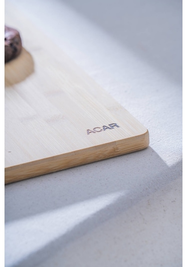 Acar Bambu Kesme Tahtası - 44 Cm Kahverengi