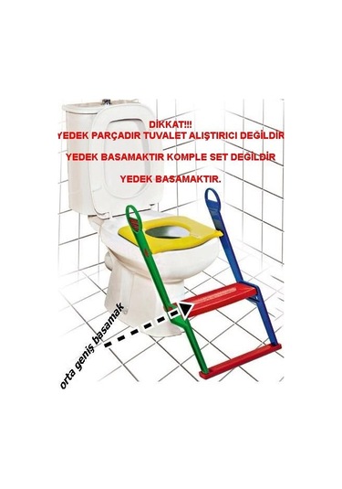 Moonstar Tuvalet Alıştırıcı Orta Yedek Geniş Basamak Tr - 115 - yedek