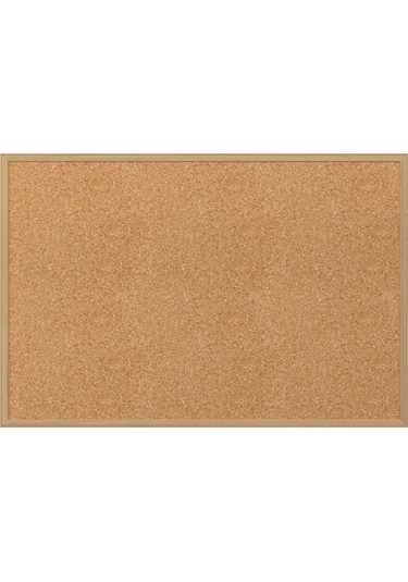 Panda 60 x 90 CM Ahşap Çerçeve Mantar Pano - pan116