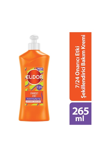 Elidor 7/24 Onarıcı Etki Şekillendirici Bakım Kremi 265 ML