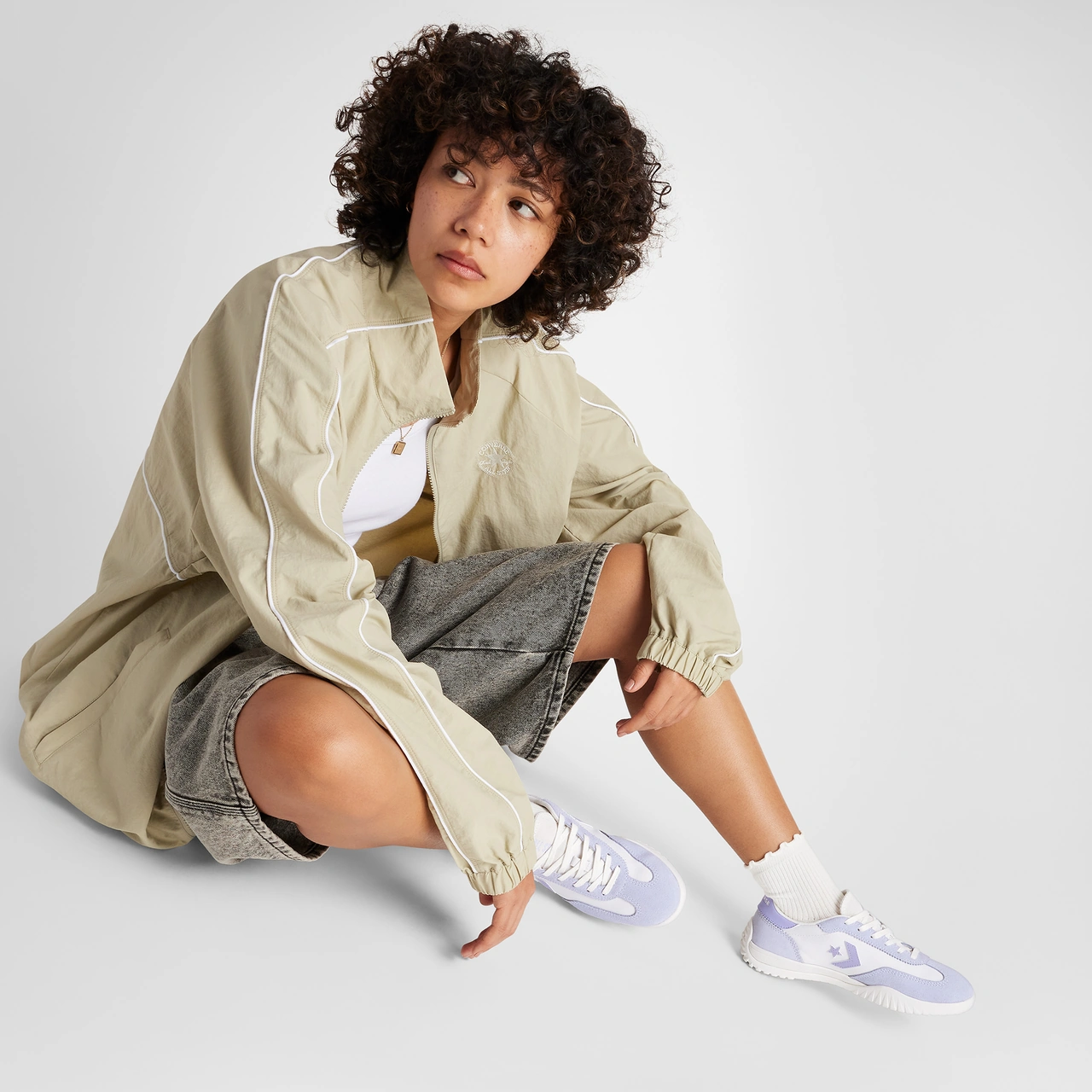 Converse Run Star Trainer Unisex Beyaz Deri Sneaker A11861c Beyaz