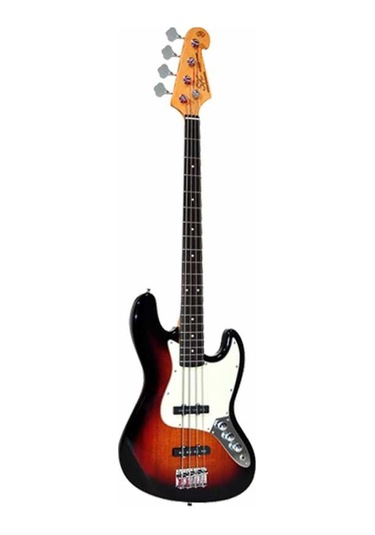 Sx Sjb62+/3Ts Bas Gitar (3-Tone Sunburst)