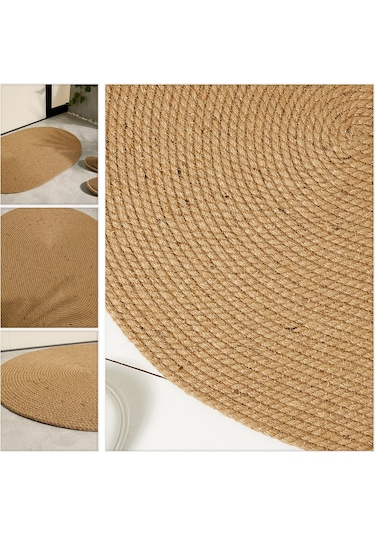 Ocean Home Textile Jüt Halat Çok Amaçlı Dekoratif  İç Dış Kapı Ön
