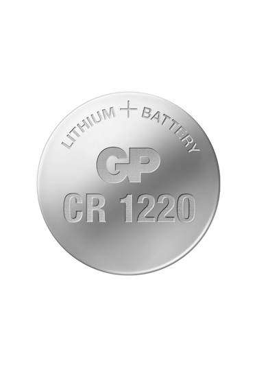 GP CR1220 3V Lityum Blister Düğme Pil 5'li