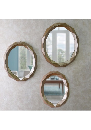 Selim Dekor Sortie 3'lü Ayna Vizon Vizon