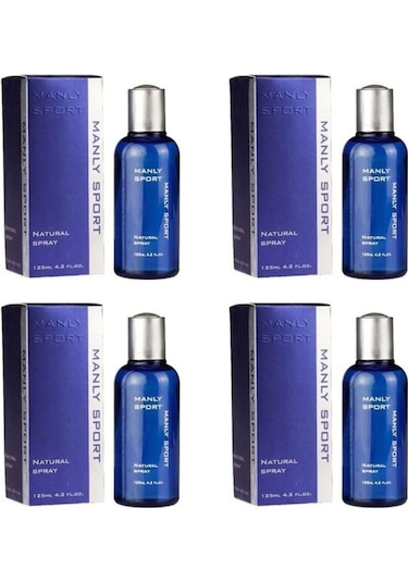 Morfose Manly Sport Erkek Parfüm EDC 125 ML x 4